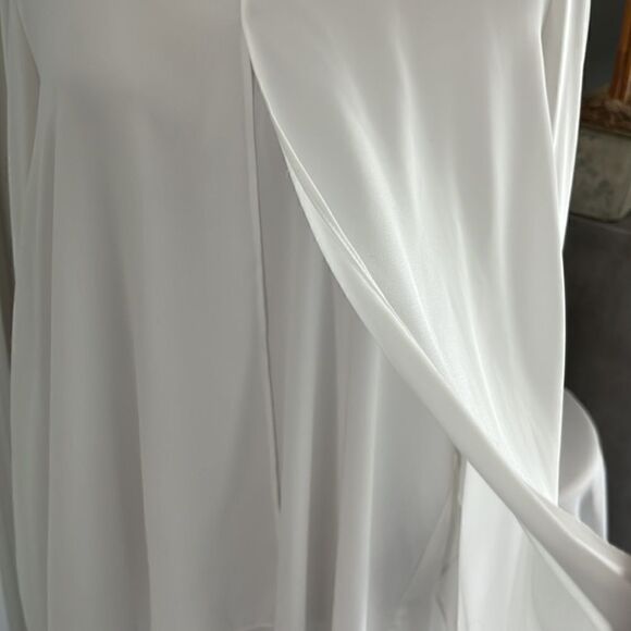 Joseph Ribkoff Split Front /Sides Sheer Size Overlay Gorgeous - Picture 10 of 12